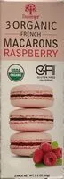 Mängden socker i Organic Raspberry French Macarons