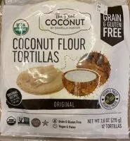 Mängden socker i Original Coconut Flour Tortillas