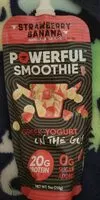 Mängden socker i Strawberry banana powerful smoothie
