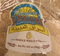 Mängden socker i Wheat Pita bread