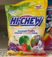 Mängden socker i Hi-Chew Grape, Green Apple, Strawberry