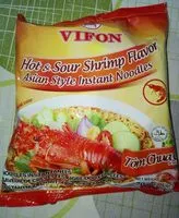 Mängden socker i Nouilles instantanées Crevettes aigre-doux épicées
