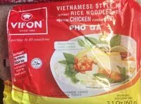 Mängden socker i Vietnamese style rice noodle chicken flavor pho Ga