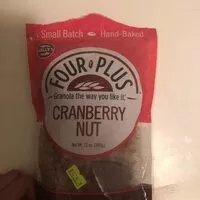 Mängden socker i Four Plus Cranberry Nut