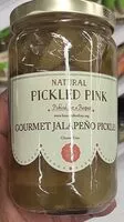 Mängden socker i Natural pickled pink jalapeño pickles