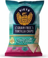 Mängden socker i Sea salt tortilla chips