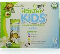 Mängden socker i Kids Protein Organic Nutritional Shake vanilla 8.25 ounce