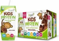 Mängden socker i Organic kids protein nutritional shake chocolate