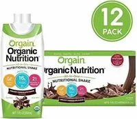 Mängden socker i Organic nutritional shake