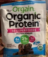 Mängden socker i Organic protein powder