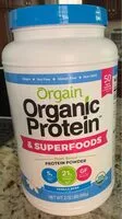 Mängden socker i Organic plant based protein superfoods powder