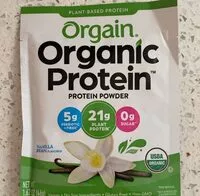 Mängden socker i Organic protein vanilla