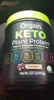 Mängden socker i Organic keto plant protien