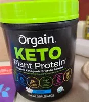Mängden socker i Orgain keto plant protein