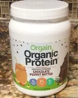 Mängden socker i Orgainic protein chocolate peanut butter