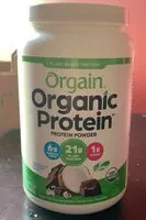 Mängden socker i Organic Protein powder