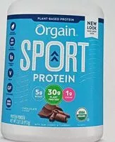 Mängden socker i Orgain Sport protein powder