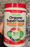 Mängden socker i Organic superfoods