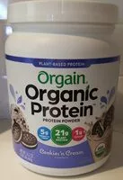 Mängden socker i Organic Protein Cookies n' Cream