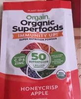 Mängden socker i Immunity up! Honeycrisp apple flavored