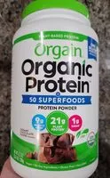Mängden socker i Organic Protein + 50 Superfoods Creamy Chocolate Fudge