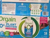 Mängden socker i Orgain plant protein