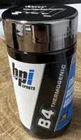 Mängden socker i B4 thermogenic