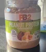 Mängden socker i Peanut protein with dutch cocoa