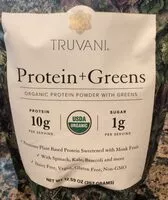 Mängden socker i Protein & Greens Organic Protein Powder