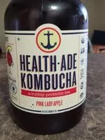 Mängden socker i Healthade kombucha organic pink lady apple