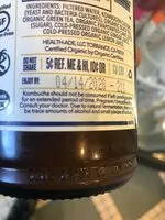 Mängden socker i Ginger lemon kombucha