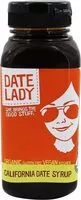 Mängden socker i Date lady organic pure date syrup