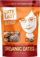 Mängden socker i Organic dates