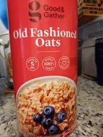 Mängden socker i Old Fashioned Oats