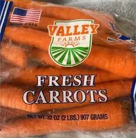 Mängden socker i Fresh Carrots