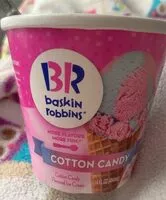 Mängden socker i Br baskin robbins cotton candy flavored ice cream
