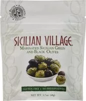 Mängden socker i Marinated olives