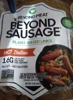Mängden socker i Hot italian plant-based sausage
