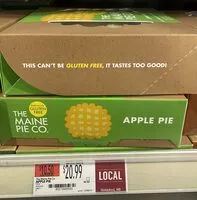 Mängden socker i The Maine Pie Co., Apple Pie