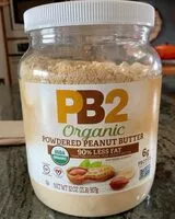 Mängden socker i PB2 organic peanut butter