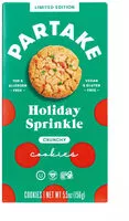 Mängden socker i Holiday sprinkle crunchy cookies