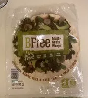 Mängden socker i BFree Multi-Grain Wraps