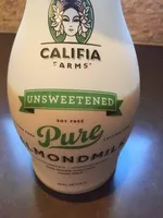 Socker och näringsämnen i Califia farms lp