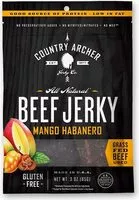 Mängden socker i Grassfed gluten free beef jerky