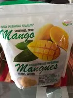Mängden socker i Mangue sechee