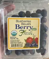 Mängden socker i Blueberries organic