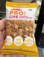 Mängden socker i PRO Bar Live probiotic bar