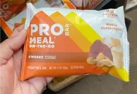 Mängden socker i Pro meal bar