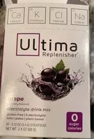 Mängden socker i Grape Ekectrolyte