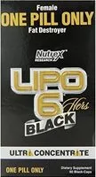 Mängden socker i Lipo-6 Black Hers Ultra Concentrate Capsules